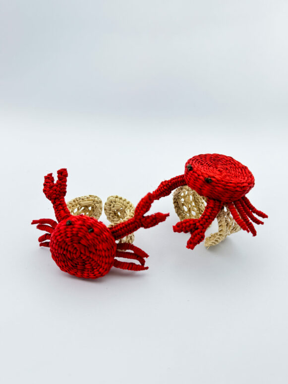 Rond de serviette - CRABE (lot de 2)