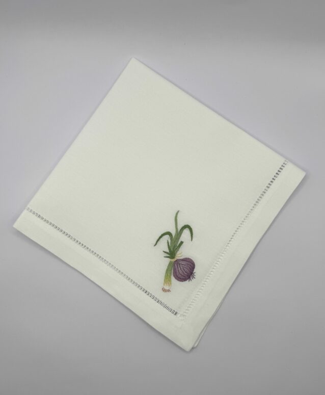 Coffret 6 serviettes de table "légumes" – Image 2