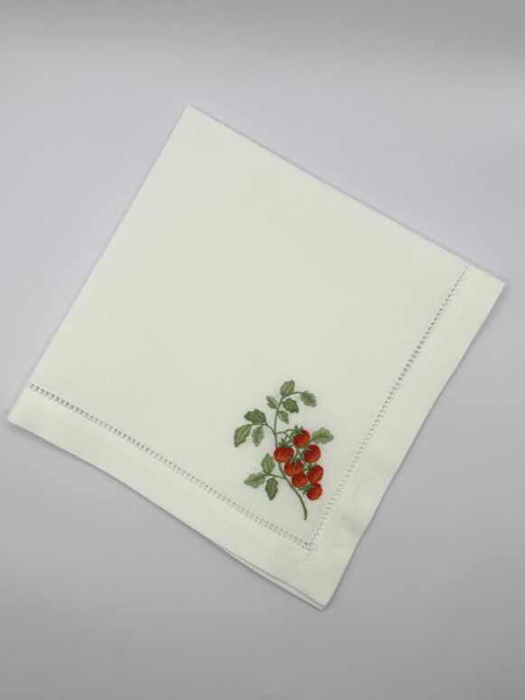 Coffret 6 serviettes de table "légumes" – Image 3